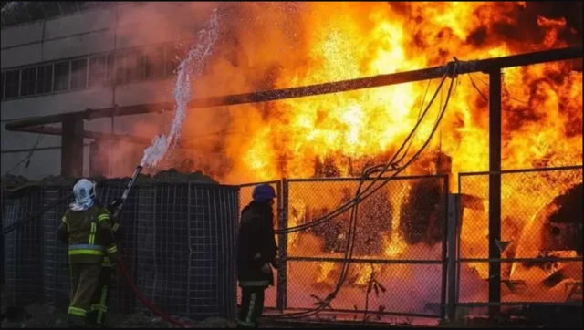 Ruushka ayaa caasimadda Ukraine ee Kyiv waxa uu ku garaacayay diyaarado aan duuliye lahayn oo ay Iiraan farsamaysay