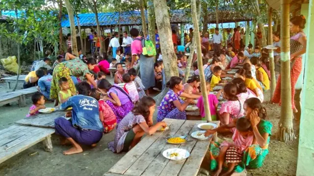  ပုဏ္ဏားကျွန်းမြို့နယ်အတွင်းမှာရှိတဲ့ ကျေးရွာပေါင်း (၂၀) ကျာ်က လူ ၇၀၀၀ လောက်စစ်ဘေးရှောင်နေရ