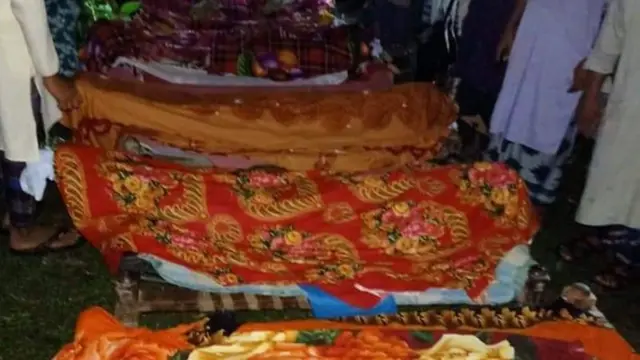 مامون د خپل واده په بېګا د خپلوانو جنازې ولېږدولې