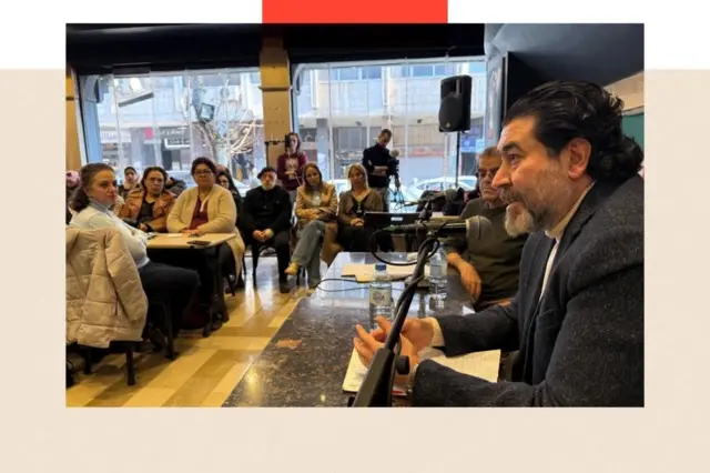 Дамашқдаги Равда қаҳвахонаси Сурия тақдири ҳақидаги тадбирларга мезбонлик қиляпти.