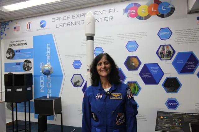 சுனிதா வில்லியம்ஸ், இந்திய பயணம், நாசாவில் இருந்து ஓய்வு, விண்வெளிப் பயணம்