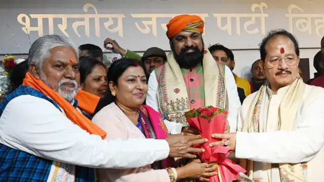 प्रशिक्षण के लिए गए बीजेपी विधायक रविवार को गया से पटना पहुँचे हैं.