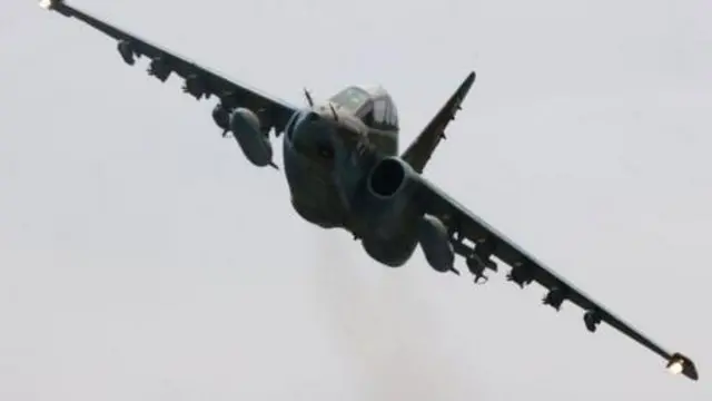 ndege ya kisasa ya Urusi aina ya Su-25 