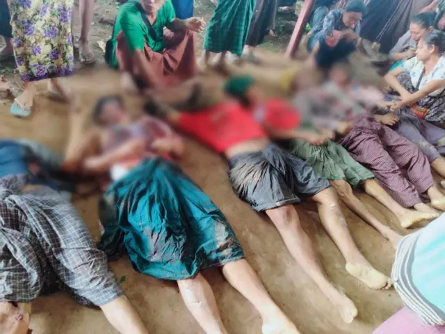 အချိန် ၉ နာရီအတွင်း လူ ၁၄ ယောက်သတ်ဖြတ်ခံရ 