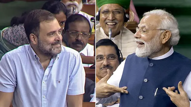 राहुल गांधी और नरेंद्र मोदी