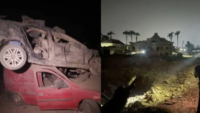 Aworan ibi ti ibugbamu ti ṣẹlẹ ni Ibadan