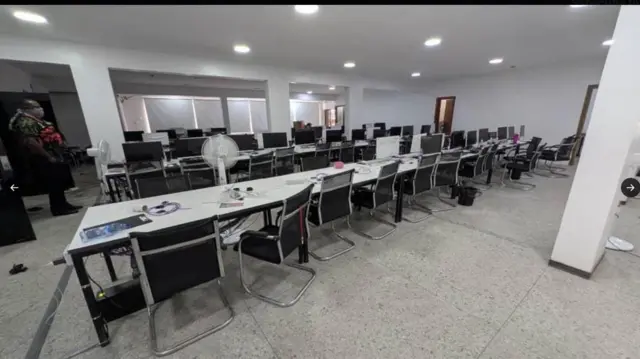 Inu yara ti wọn ti n kẹkọọ jibiti naa.