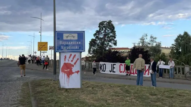 protest u novom sadu, blokada varadinskog mosta