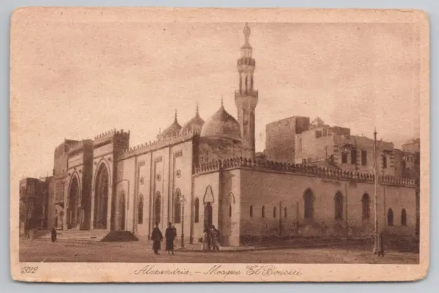 صورة قديمة لمسجد الإمام البوصيري تعود لسنة 1322هـ