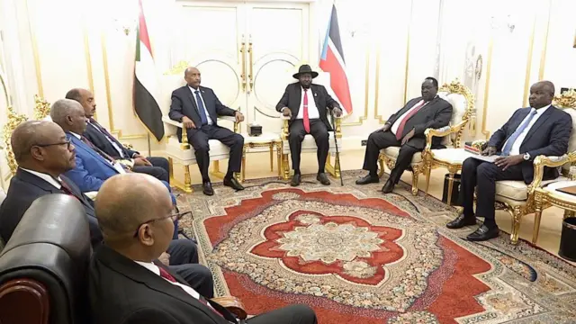 ጀነራል ኣል-ቡርሃን ኣብ ጁባ 