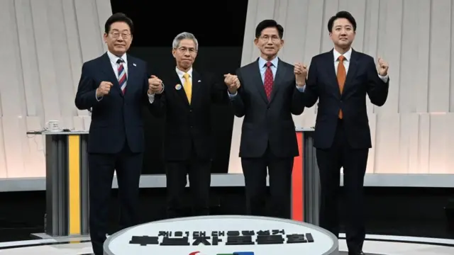 दक्षिण कोरियाका राष्ट्रपतिका उम्मेदवारहरू