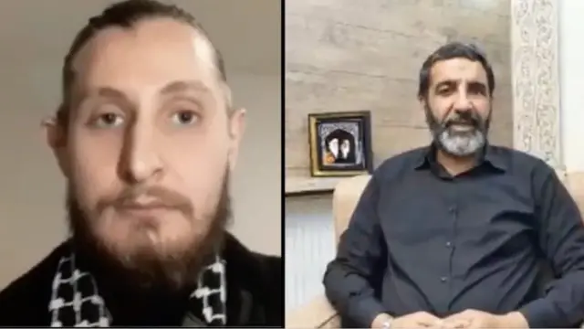 أخبر الجنرال في الحرس الثوري الإيراني حسين يكتا (يمين) طلاب بريطانيا ن الجامعات أصبحت "ساحة معركة"