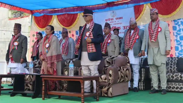 बाग्मती प्रदेशका तत्कालीन मुख्यमन्त्री डोरमणि पौडेल