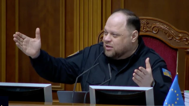 Руслан Стефанчук, як і завжди, не стримував себе у жартах 