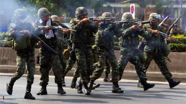 ทหารในปฎิบัติการกระชับพื้นที่