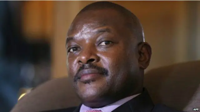 Rais wa Burundi Pierre Nkurunziza