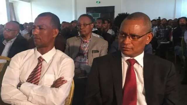 ኣቦወንበር ተቓዋሚ ውድብ ዓረና፡ኣይተ ኣብርሃ ደስታ፡ ምስ ኣቦወንበር ህወሓት ደብረጽዮን ገብረሚካኤል (ዶ/ር)