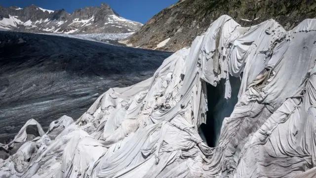 Ледник в Швейцарии