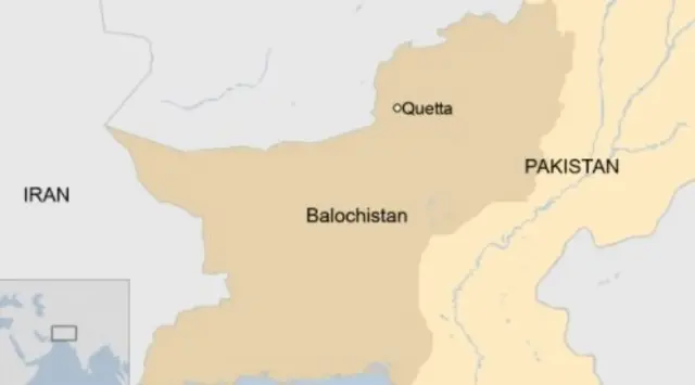 パキスタン地図