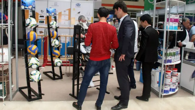 Душанбедаги Ўзбекистон маҳсулотлари кўргазмаси