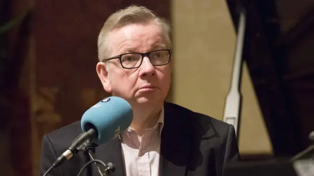 迈克尔·戈夫在BBC《今日》特备节目上（28/10/2017）