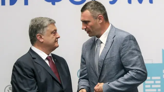 Порошенко Кличко