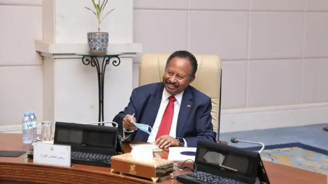 وصف رئيس الوزراء، عبد الله حمدوك