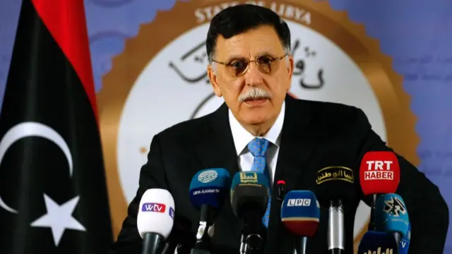Libya Ulusal Mutabakat Hükümeti'nin Başbakanı Fayez el-Sarraj