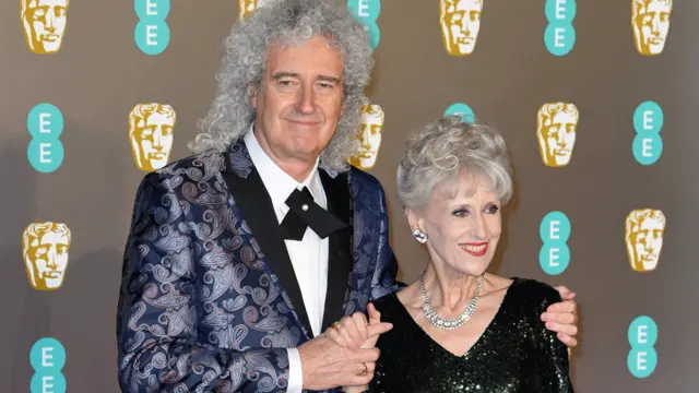 Брайан Мэй и Анита Добсон