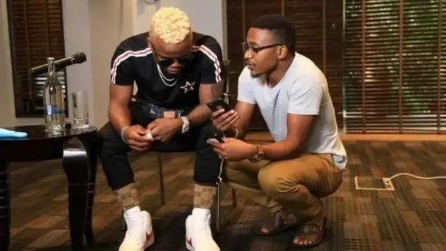 Harmonize na aliyekuwa meneja wake Mr. Puaz