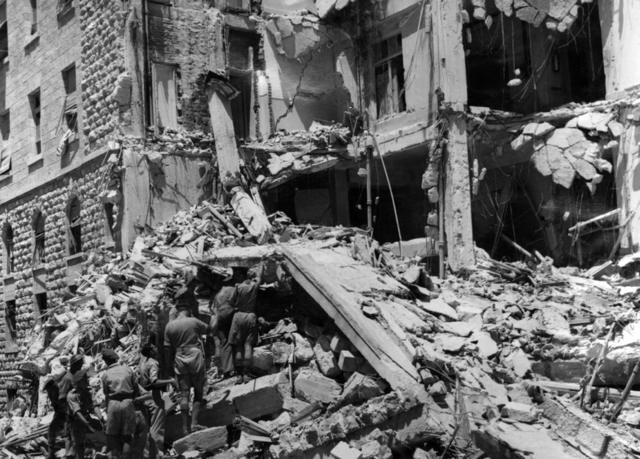 El atentado contra el hotel King David de Jerusalén, ocurrido en 1946, causó la muerte de 91 personas.