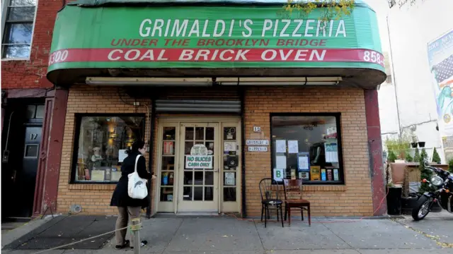 Pizzería en Nueva York