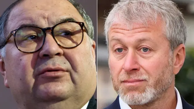 Алишер Усманов и Роман Абрамович