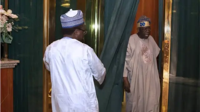 Buhari meet Tinubu: