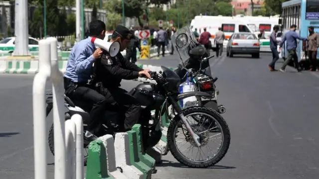 تدابیر امنیتی در اطراف مجلس ایران