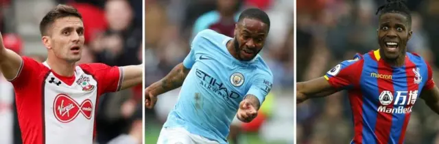 Duusaan Taadich (saawuzhaampienirraa), Isterliingi (Manchester Siitiirraa), Zahaan (Kiristaal Palaasirraa)