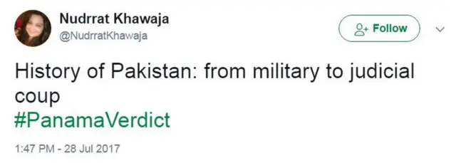 नुदर्रत ख़्वाज़ा का ट्वीट