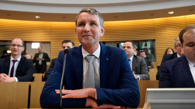 Лидер тюрингской ячейки "Альтернативы для Германии" Бьорн Хёке