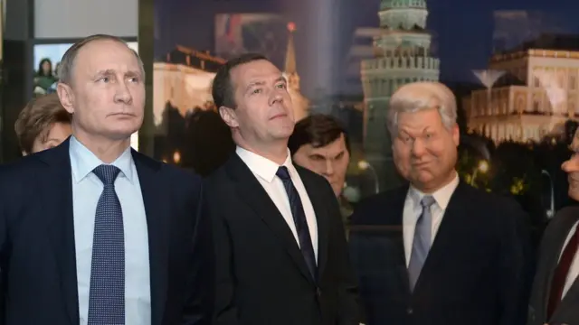 путин и Медведев