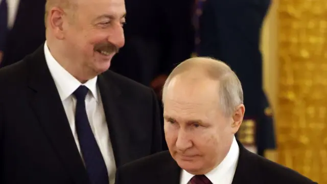 پوتین و علی اف