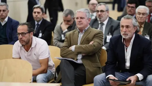 Acusados en el caso Gúrtel.