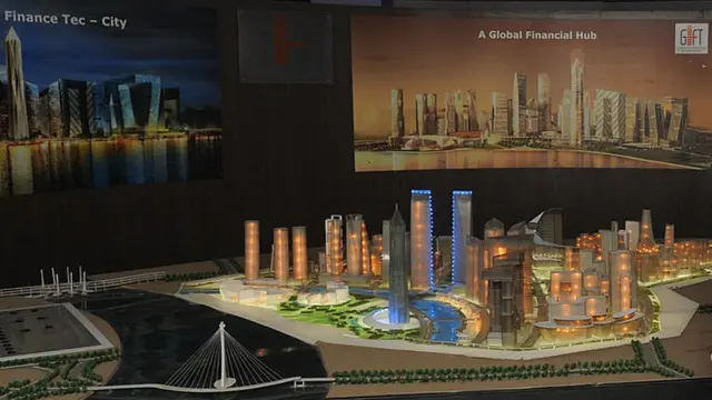 ગિફ્ટ સિટીની તસવીર