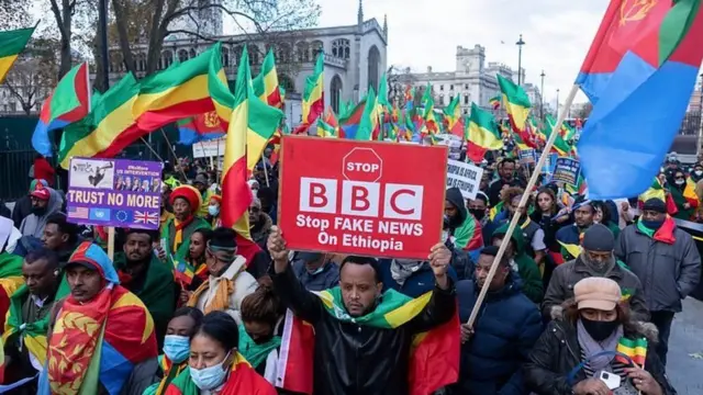 ኢትዮጵያውያን ሰልፈኞች