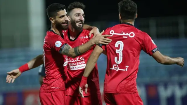 عکس از کانال رسمی باشگاه پرسپولیس