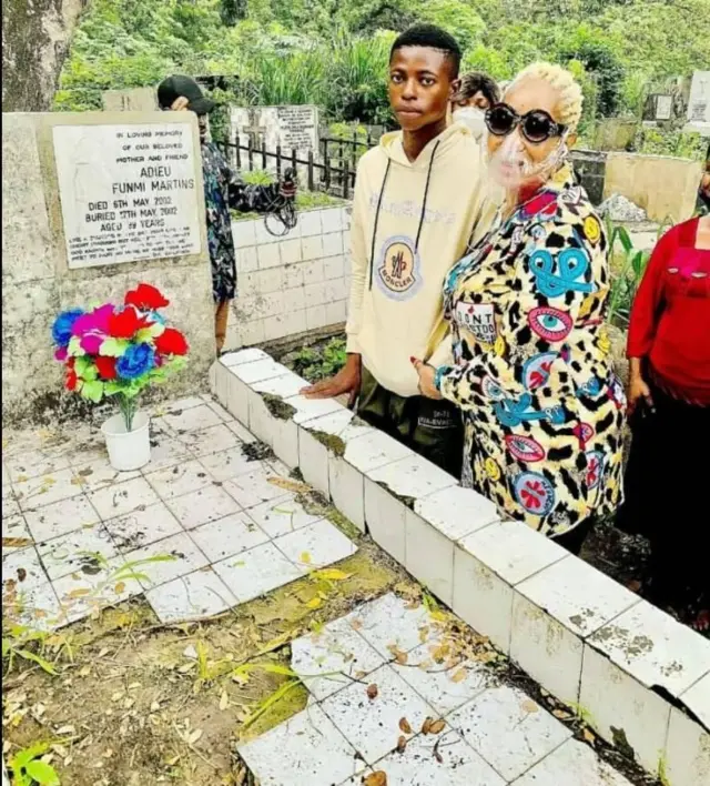 Damilare ati Ashabi Olorisha loju orori Funmi Martins