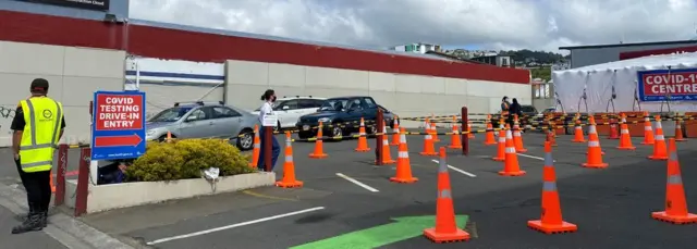 뉴질랜드의 선별진료소