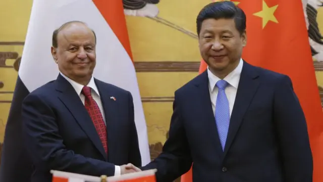 йеменский президент Абд-Раббу Мансур Хади встретился с Си Цзиньпином