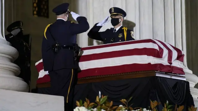 Coffin of RBG
