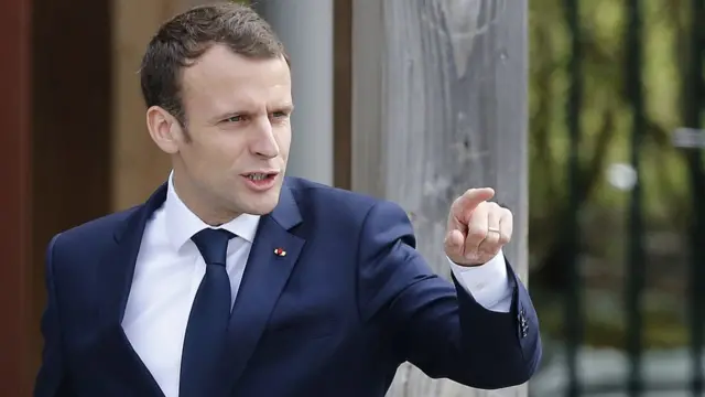 Fransa Cumhurbaşkanı Emmanuel Macron