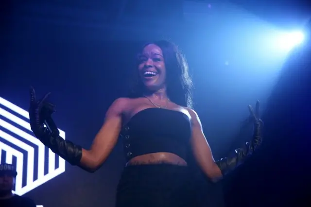 Рэперша Азилия Бэнкс на выступлении в Стамбуле, сентябрь 2017 года.